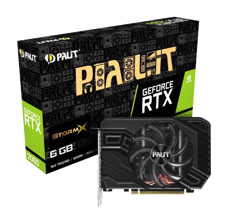 Видео карта PALIT GeForce RTX 2060 StormX 6GB 