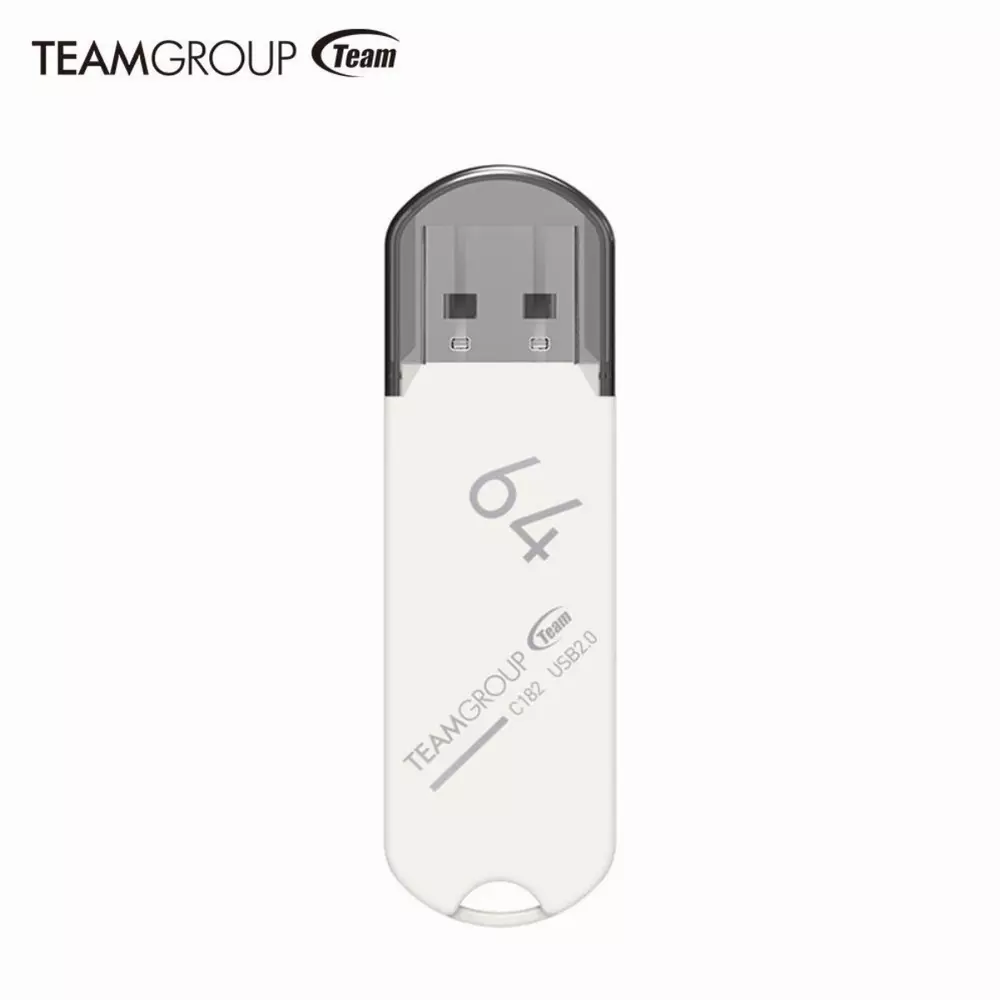 USB памет Team Group C182 64GB USB 2.0 Бял