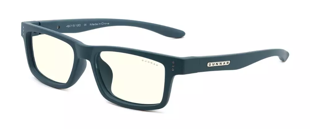 Детски компютърни очила GUNNAR Cruz Kids Small, Clear Natural, Тюркоаз