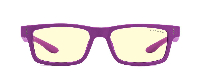 Детски компютърни очила GUNNAR Cruz Kids Small, Amber Natural, Лилав