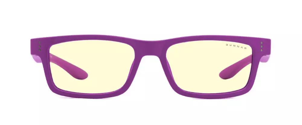 Детски компютърни очила GUNNAR Cruz Kids Small, Amber Natural, Лилав