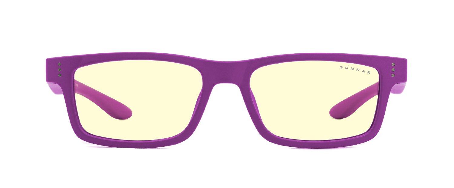 Детски компютърни очила GUNNAR Cruz Kids Small, Amber Natural, Лилав
