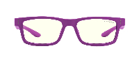 Детски компютърни очила GUNNAR Cruz Kids Small, Clear Natural, Лилав