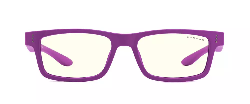 Детски компютърни очила GUNNAR Cruz Kids Small, Clear Natural, Лилав
