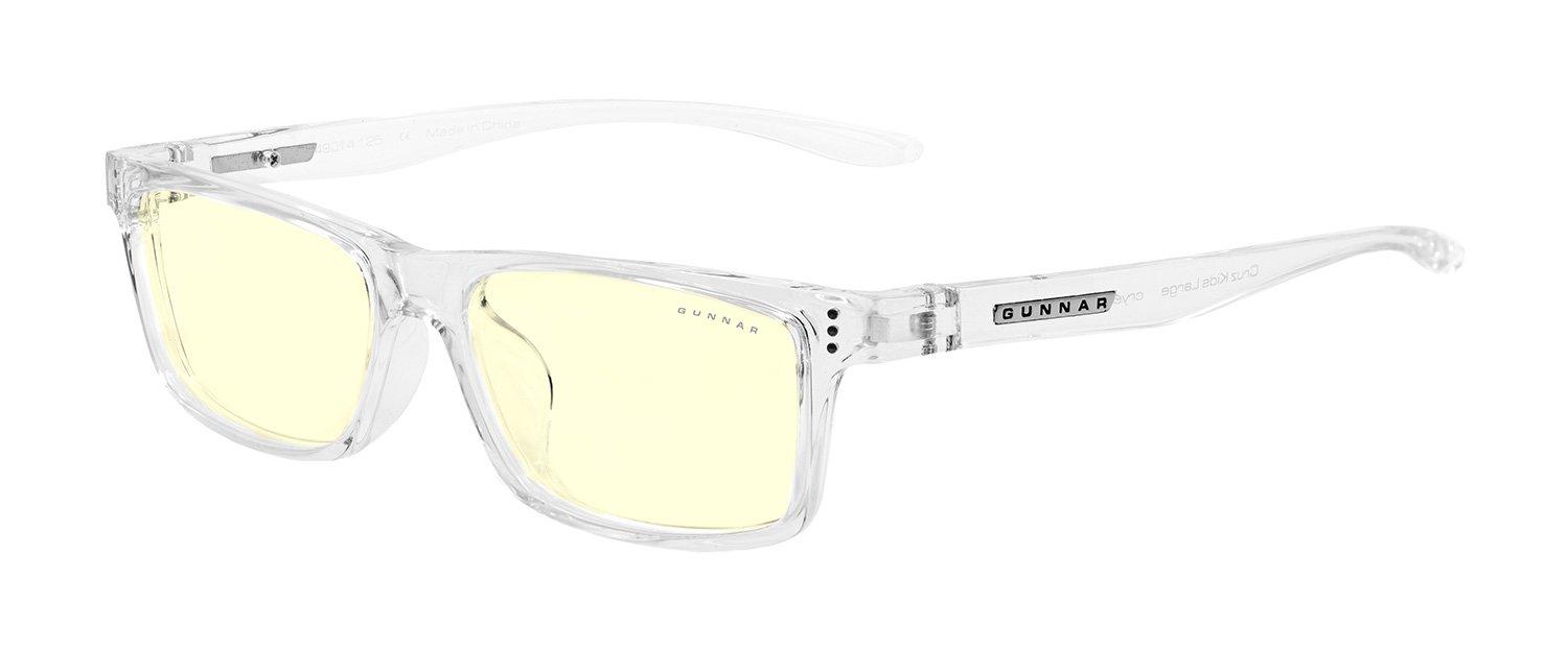 Детски компютърни очила GUNNAR Cruz Kids Large, Amber Natural, Кристал