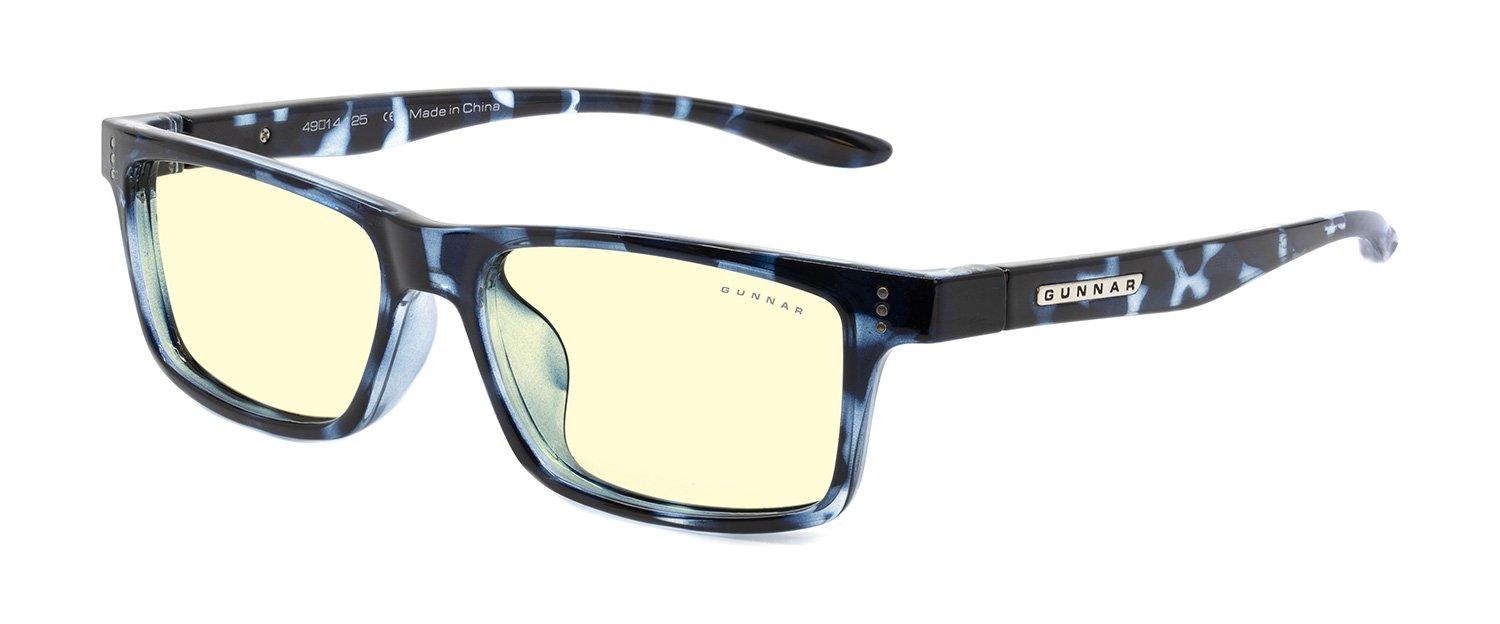 Детски компютърни очила GUNNAR Cruz Kids Large, Amber Natural, Син