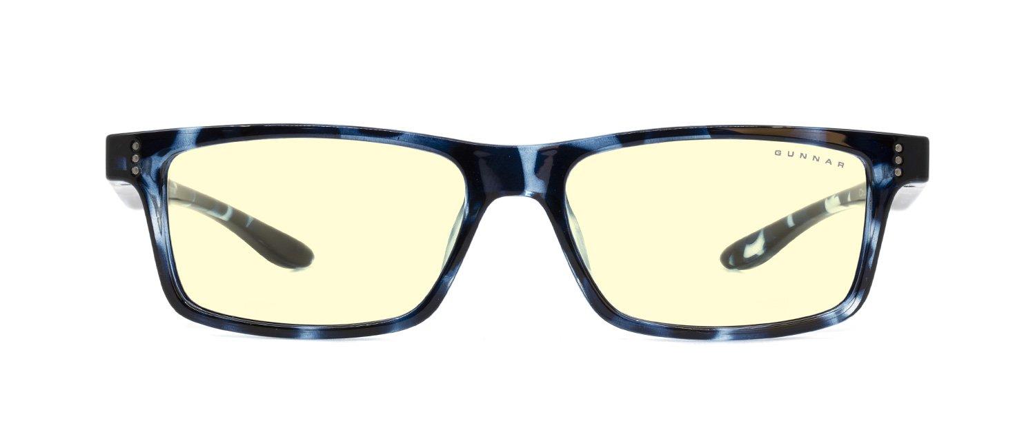 Детски компютърни очила GUNNAR Cruz Kids Large, Amber Natural, Син