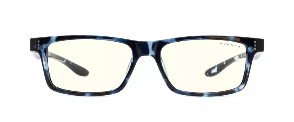 Детски компютърни очила GUNNAR Cruz Kids Large, Clear Natural, Син