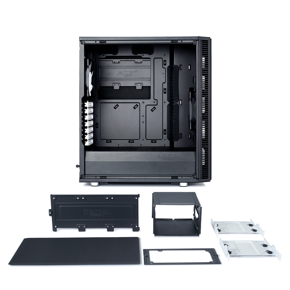 Кутия Fractal Define C Black
