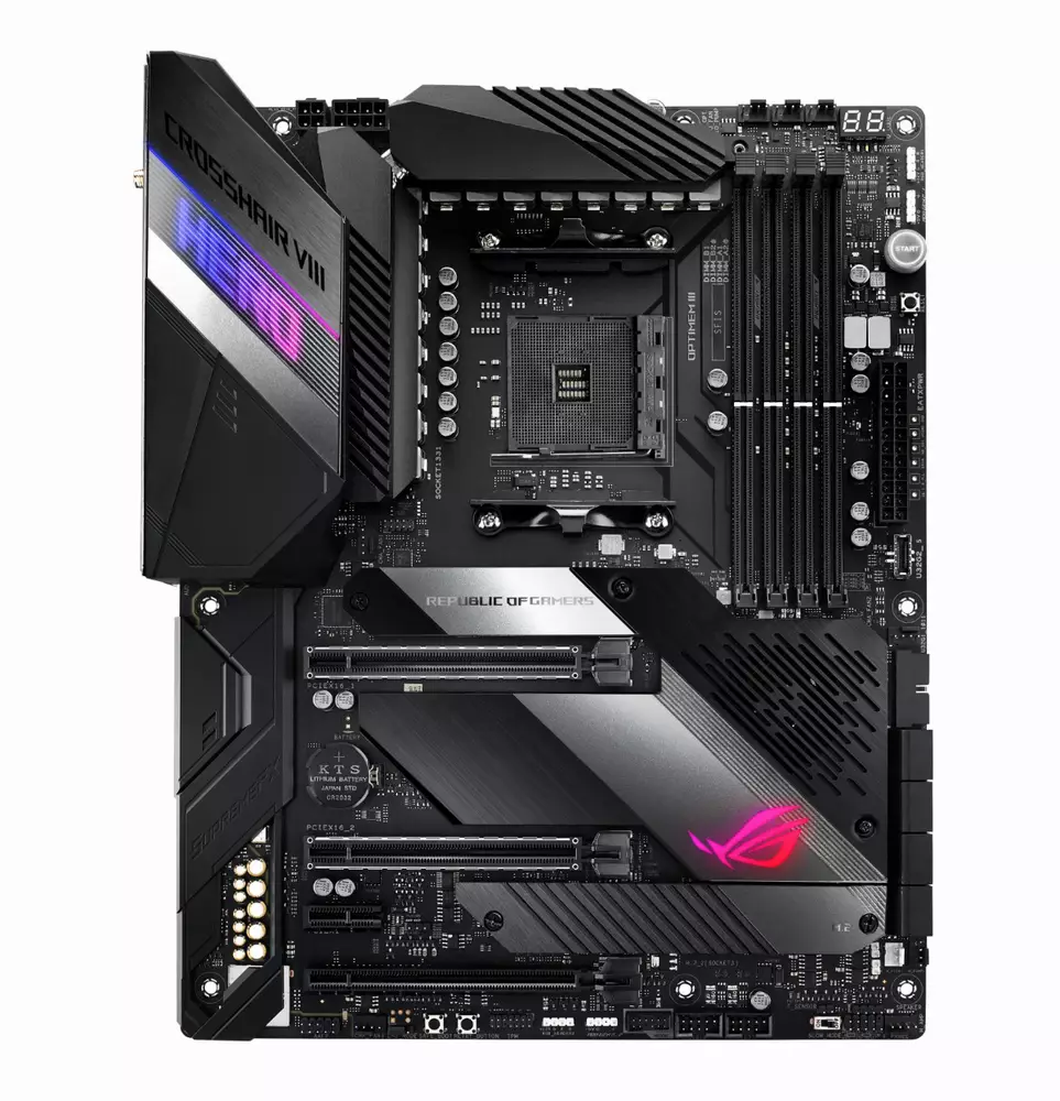 Дънна платка ASUS ROG CROSSHAIR VIII HERO X570 
