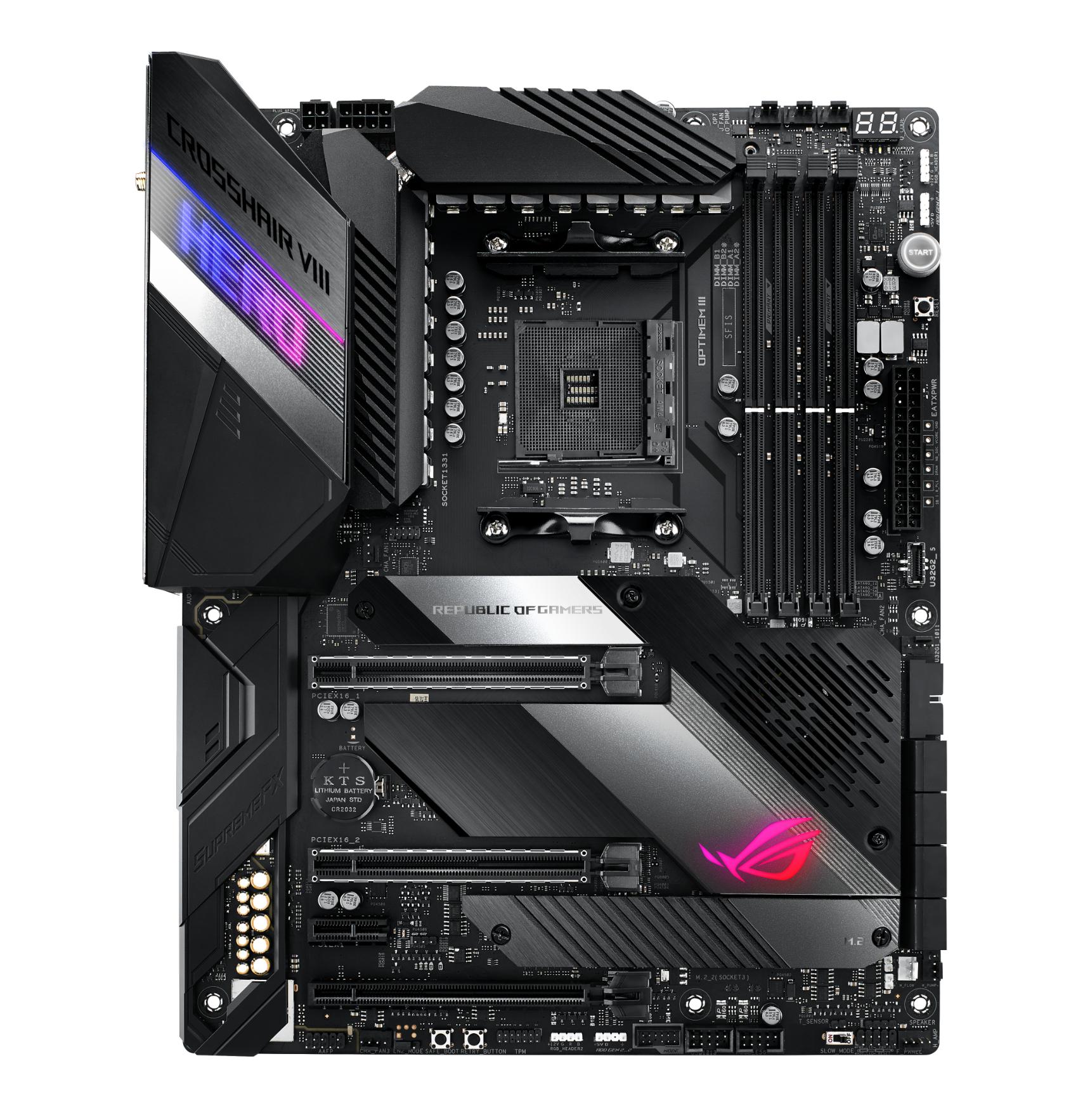 Дънна платка ASUS ROG CROSSHAIR VIII HERO X570 
