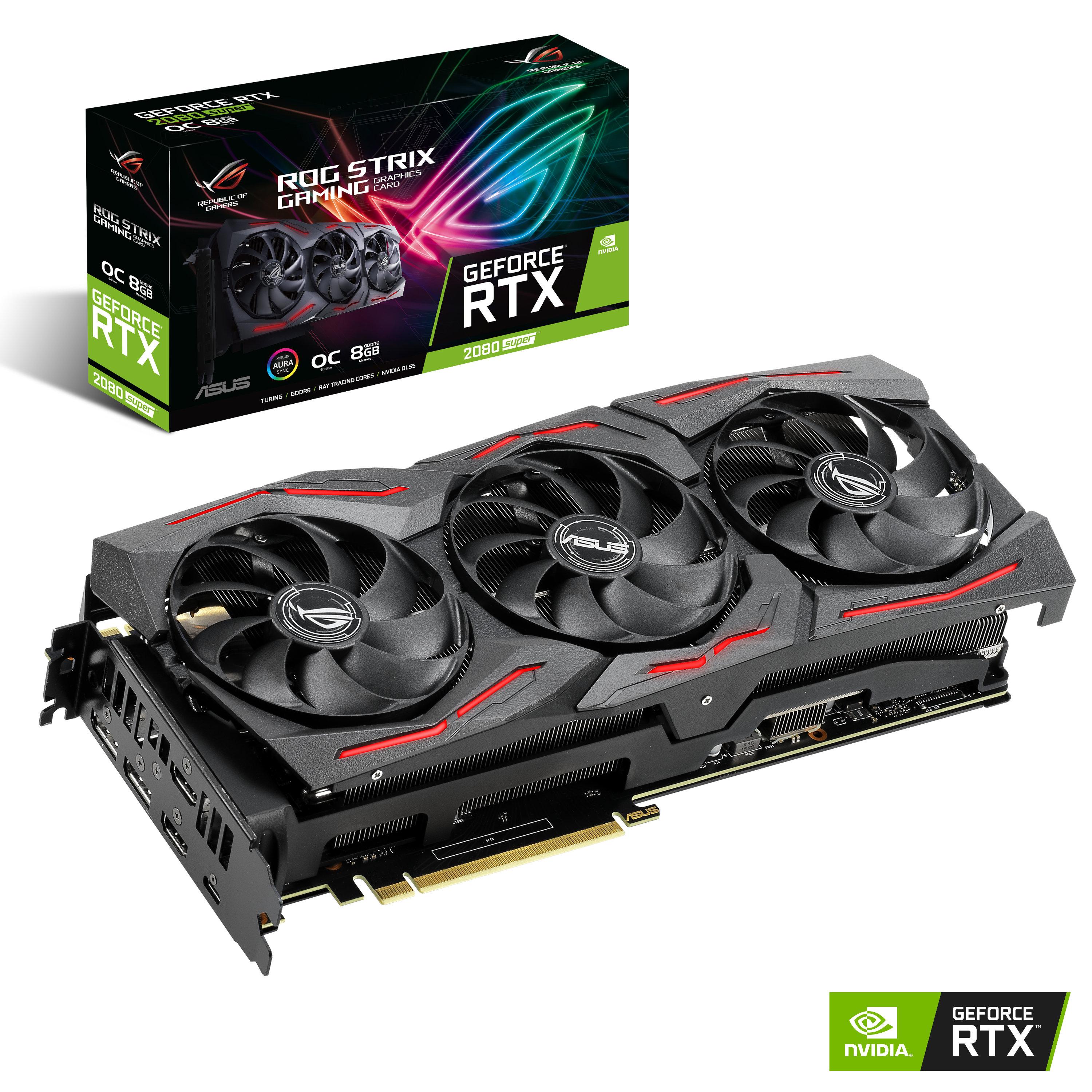 Видео карта ASUS ROG STRIX GeForce RTX 2080 Super OC Edition 8GB