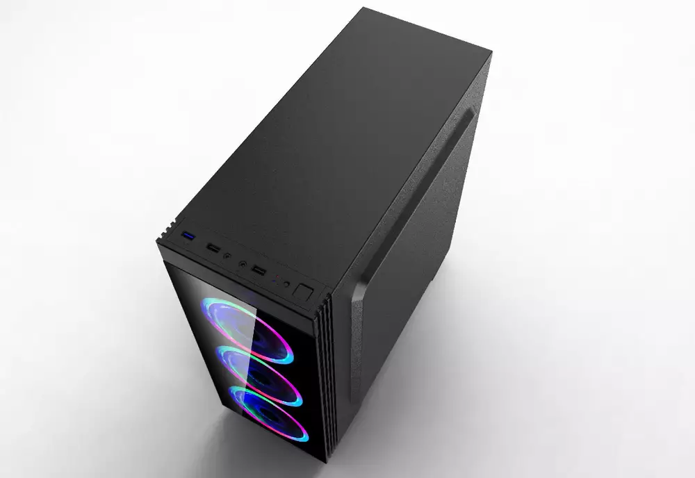 Кутия Estillo 8872 RGB Gaming ATX USB 3.0