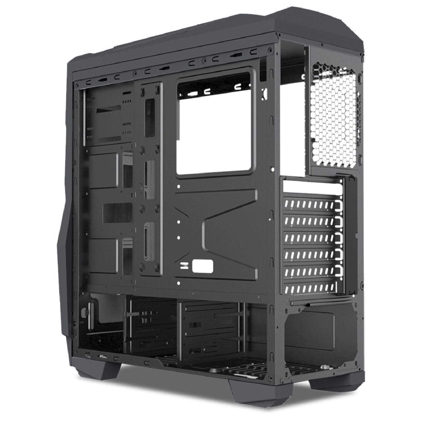 Кутия Estillo 8801 RED Gaming ATX USB 3.0