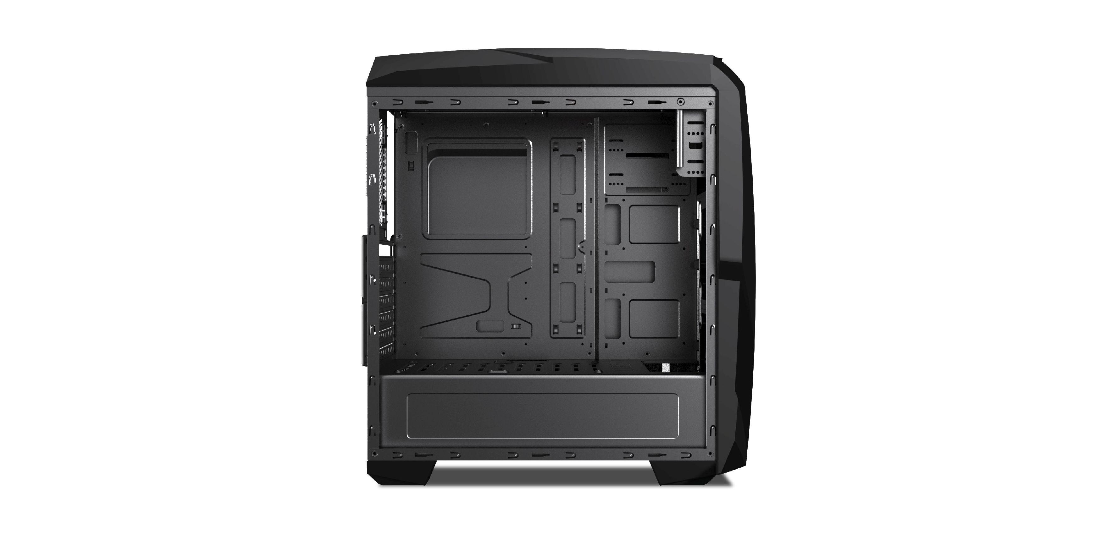 Кутия Estillo 8801 RED Gaming ATX USB 3.0