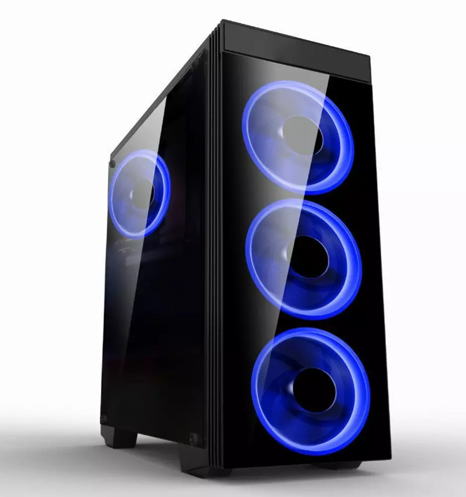 Кутия Estillo 8872 Blue Gaming ATX USB 3.0