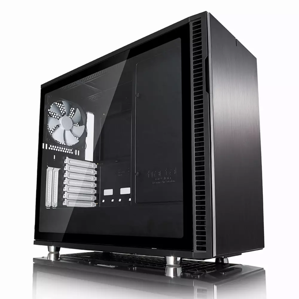 Кутия Fractal Define R6 Tempered Glass Black