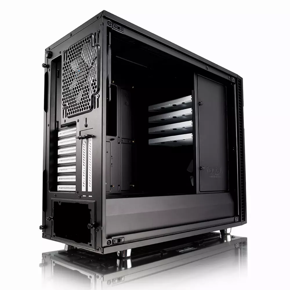 Кутия Fractal Define R6 Tempered Glass Black
