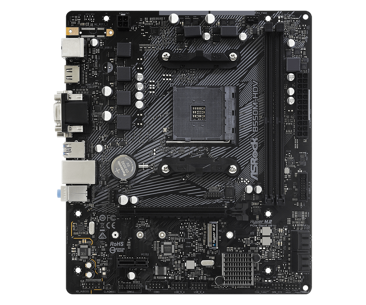 Дънна платка ASROCK B550M-HDV