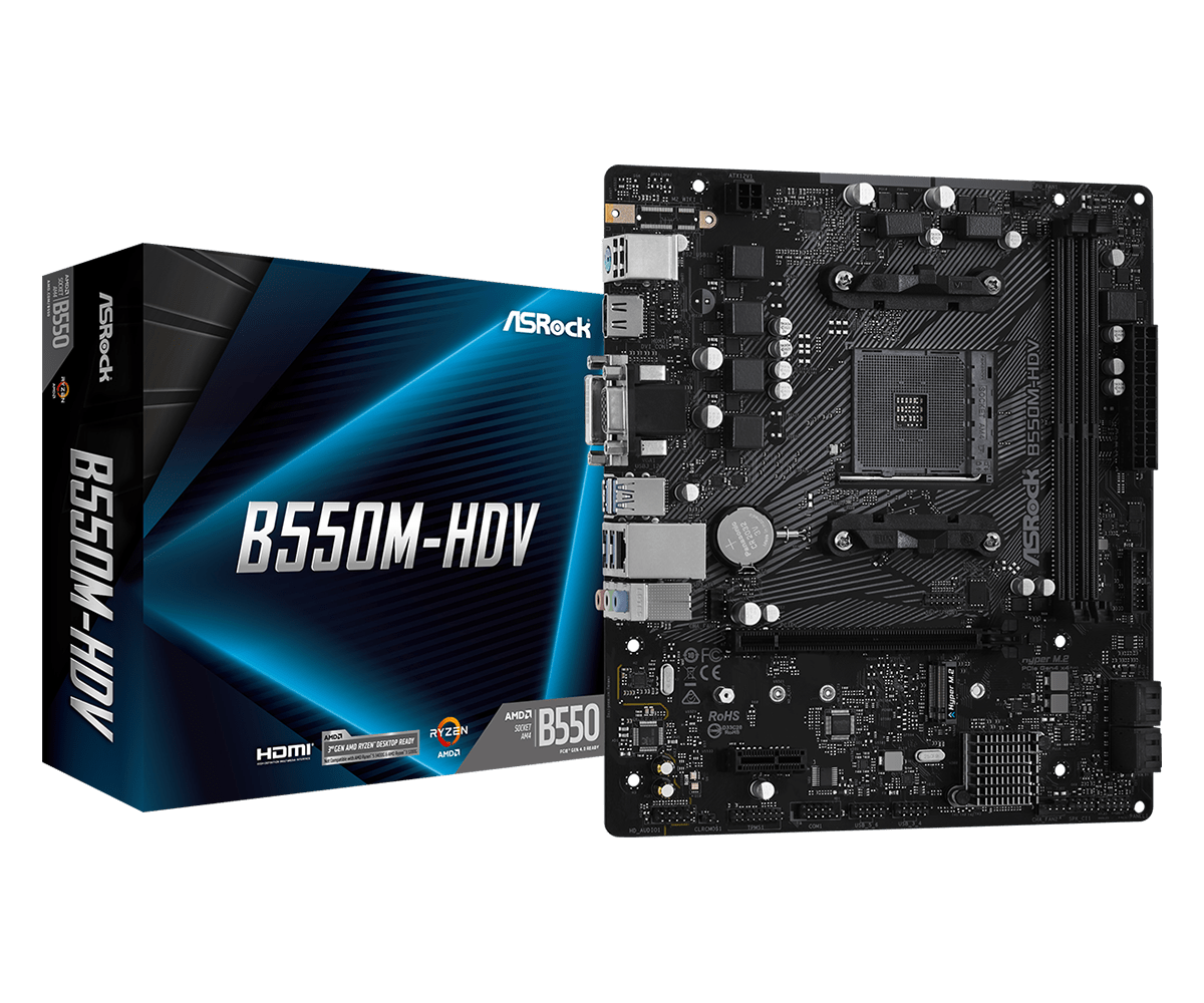 Дънна платка ASROCK B550M-HDV