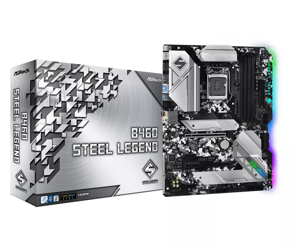 Дънна платка ASROCK B460 Steel Legend