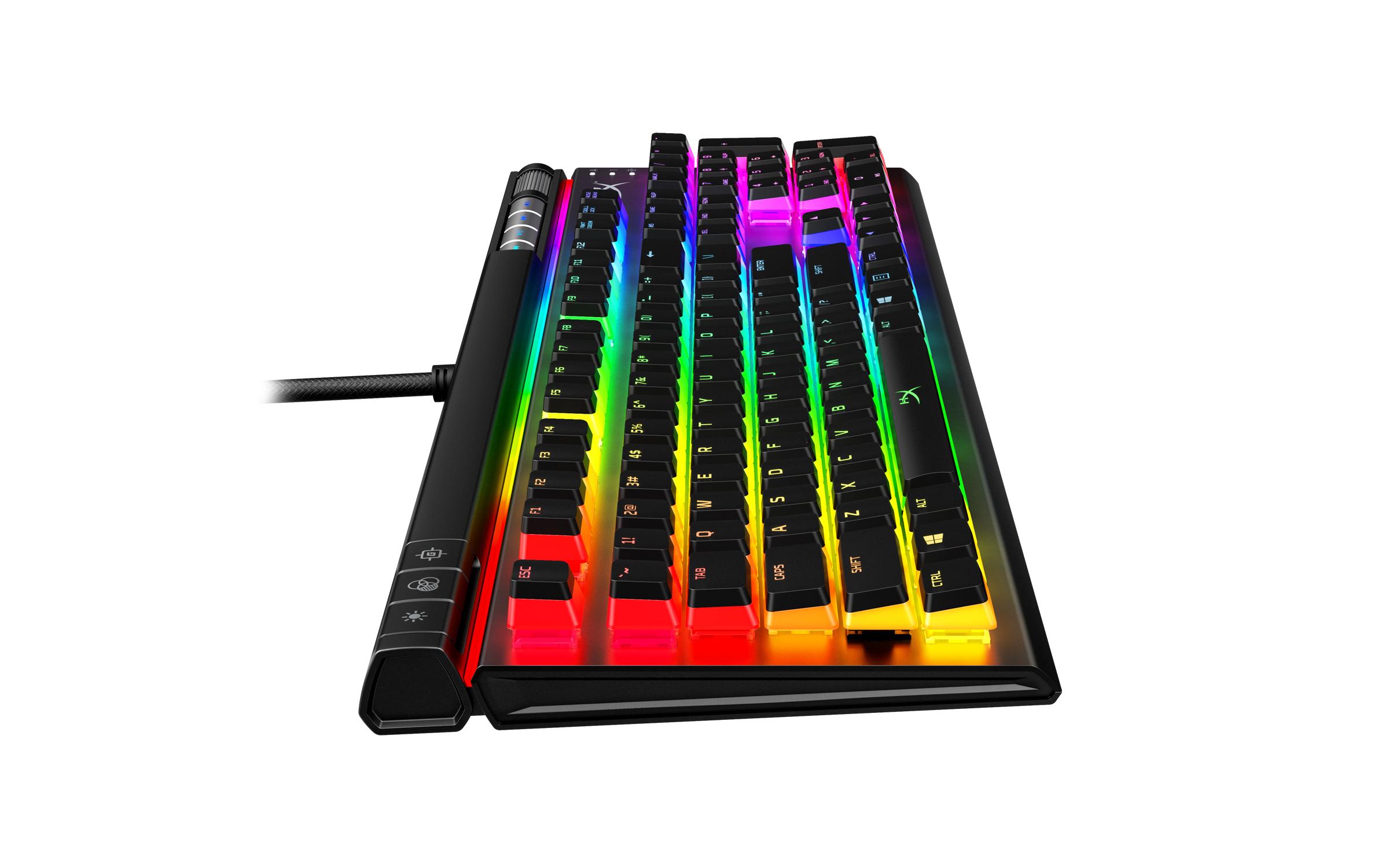 Геймърскa механична клавиатура HyperX Alloy Elite 2 HyperX червени суичове