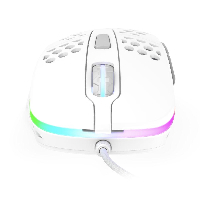 Геймърска мишка Xtrfy M4 White RGB