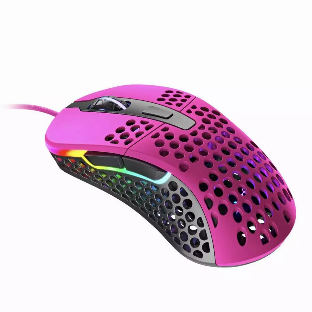 Геймърска мишка Xtrfy M4 Pink RGB
