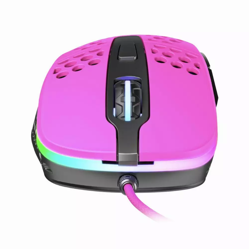 Геймърска мишка Xtrfy M4 Pink RGB