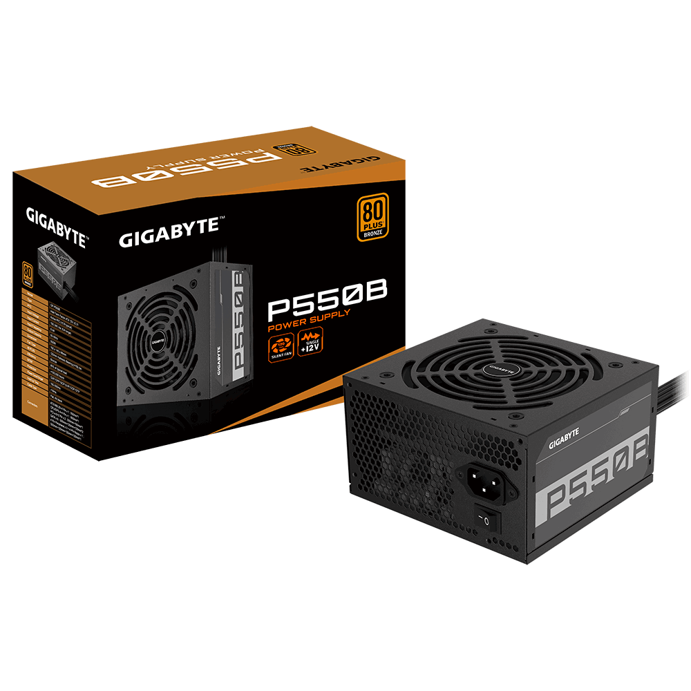 Захранване Gigabyte GP-P550B 550W 80+ Bronze PSU