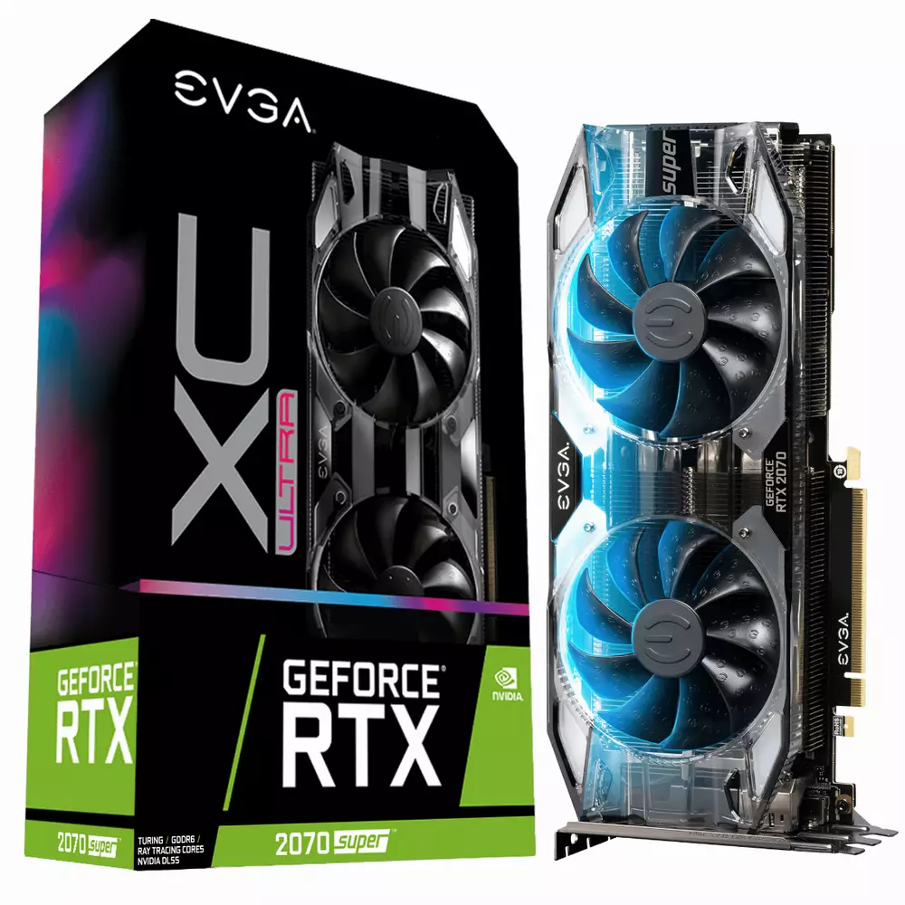 Видео карта EVGA GeForce RTX 2070 SUPER XC ULTRA OC 8GB