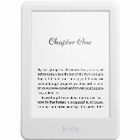 eBook четец Kindle Touch 2019, 6", 4GB, WiFi, 10 генерация, Бял