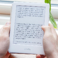 eBook четец Kindle Touch 2019, 6", 4GB, WiFi, 10 генерация, Бял