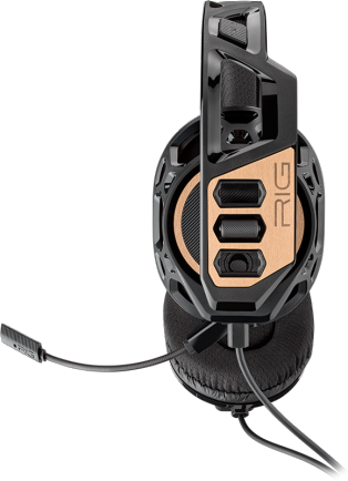 Геймърски слушалки Plantronics RIG 300 с Микрофон Черен/Златист