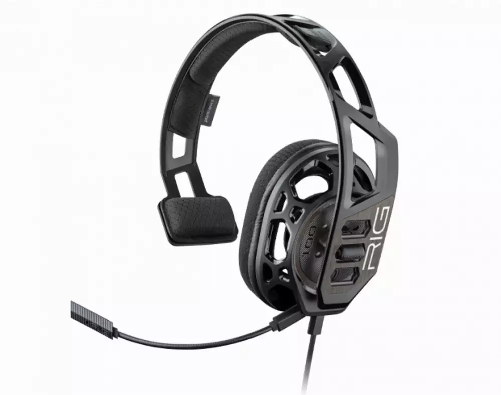 Геймърски слушалки Plantronics RIG 100HC, Микрофон, Черен