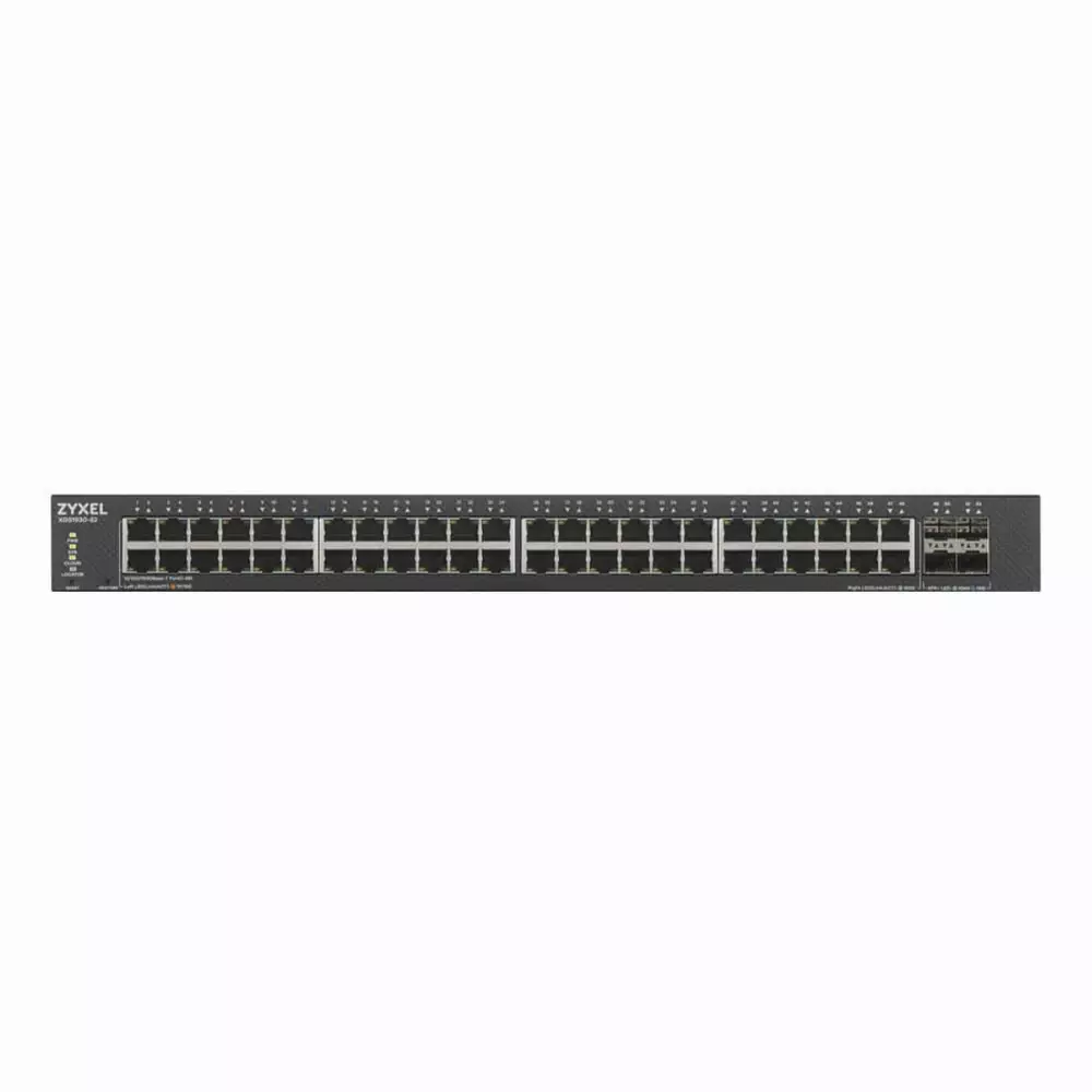Суич ZYXEL XGS1930-52, 52 портов управляем L3, 48x Gigabit, 4x SFP+ порта
