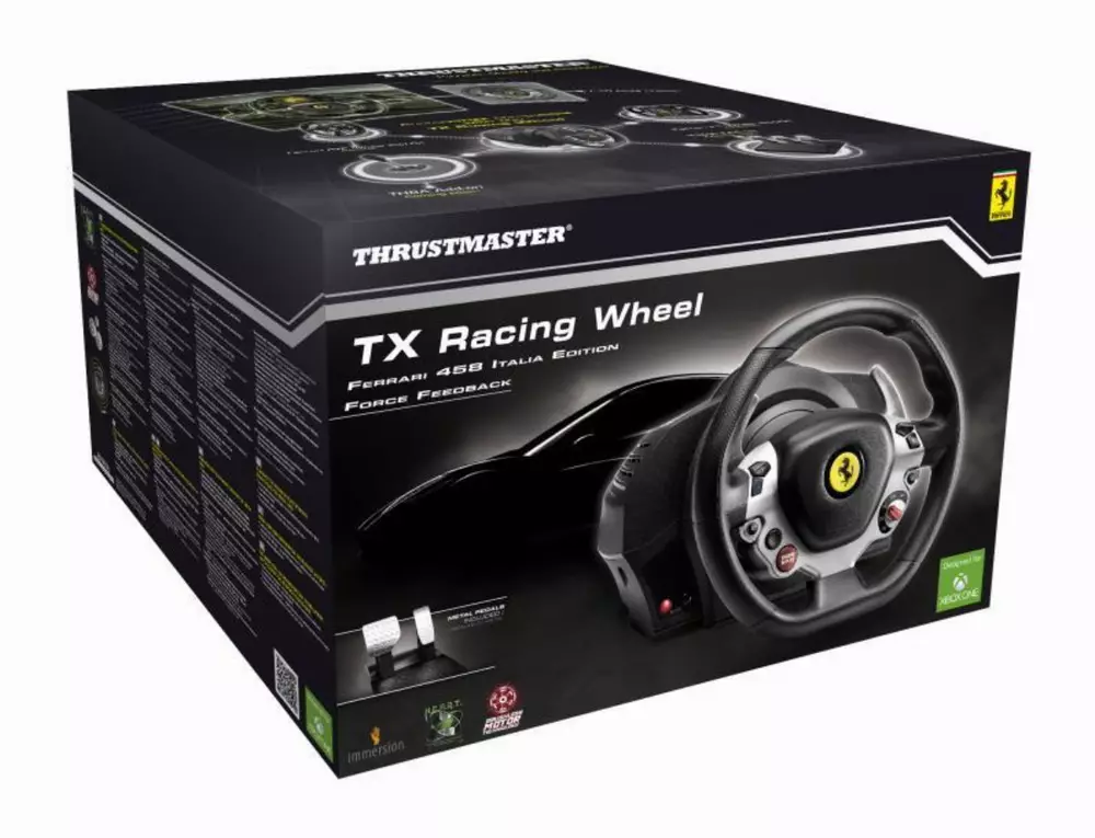 Волан THRUSTMASTER, TX Ferrari 458 Italia Edition, за PC  /  XBox