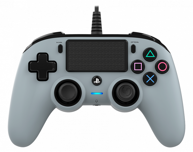 Жичен геймпад Nacon Wired Compact Controller Silver