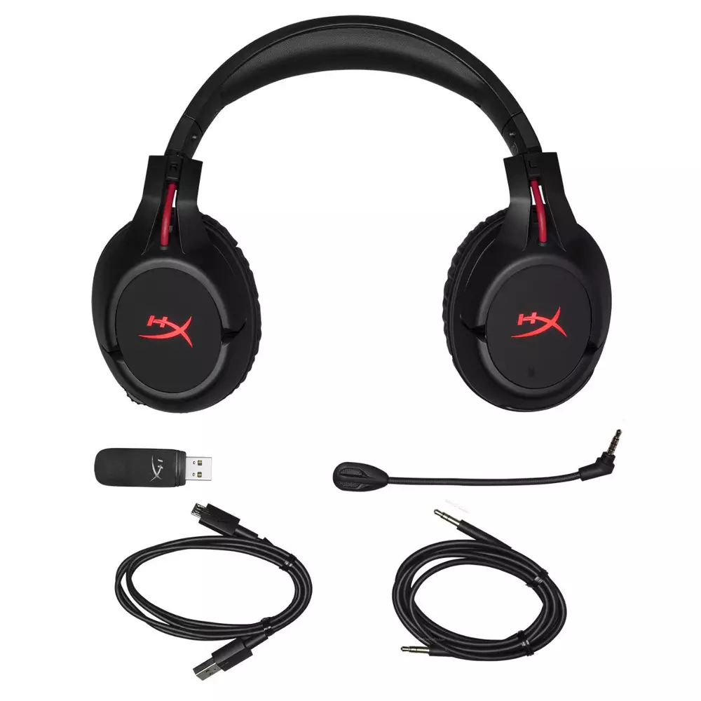 Безжични геймърски слушалки HyperX Cloud Flight 