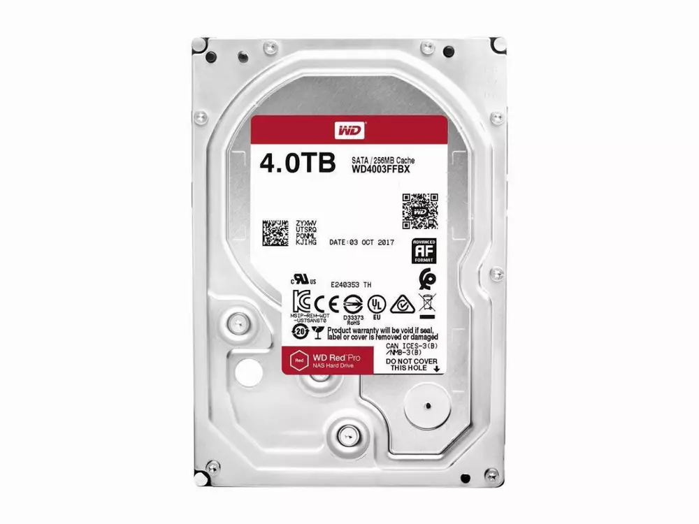 Хард диск Western Digital Red Pro 4TB NAS 3.5" 256MB 7200RPM