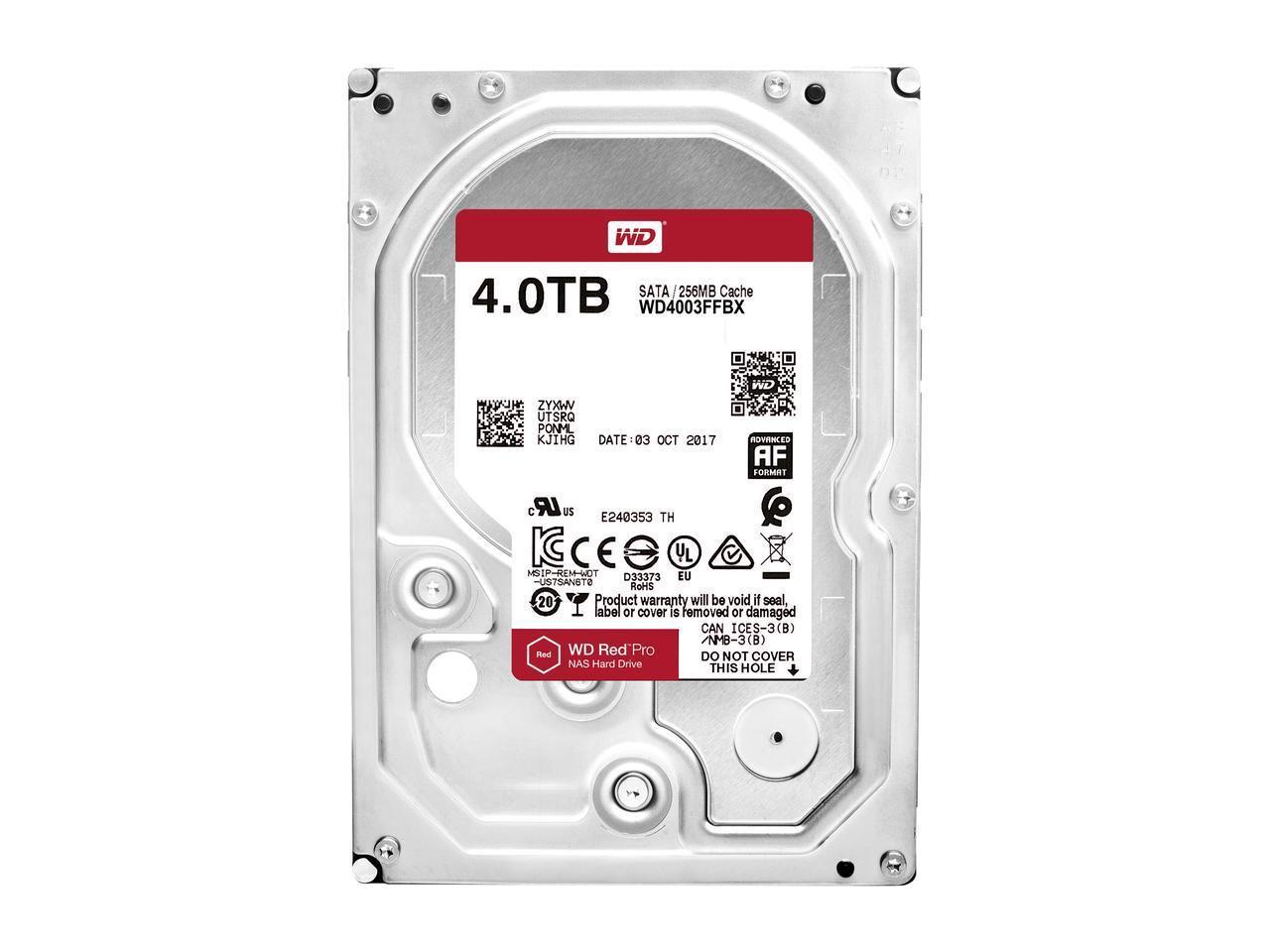 Хард диск Western Digital Red Pro 4TB NAS 3.5" 256MB 7200RPM