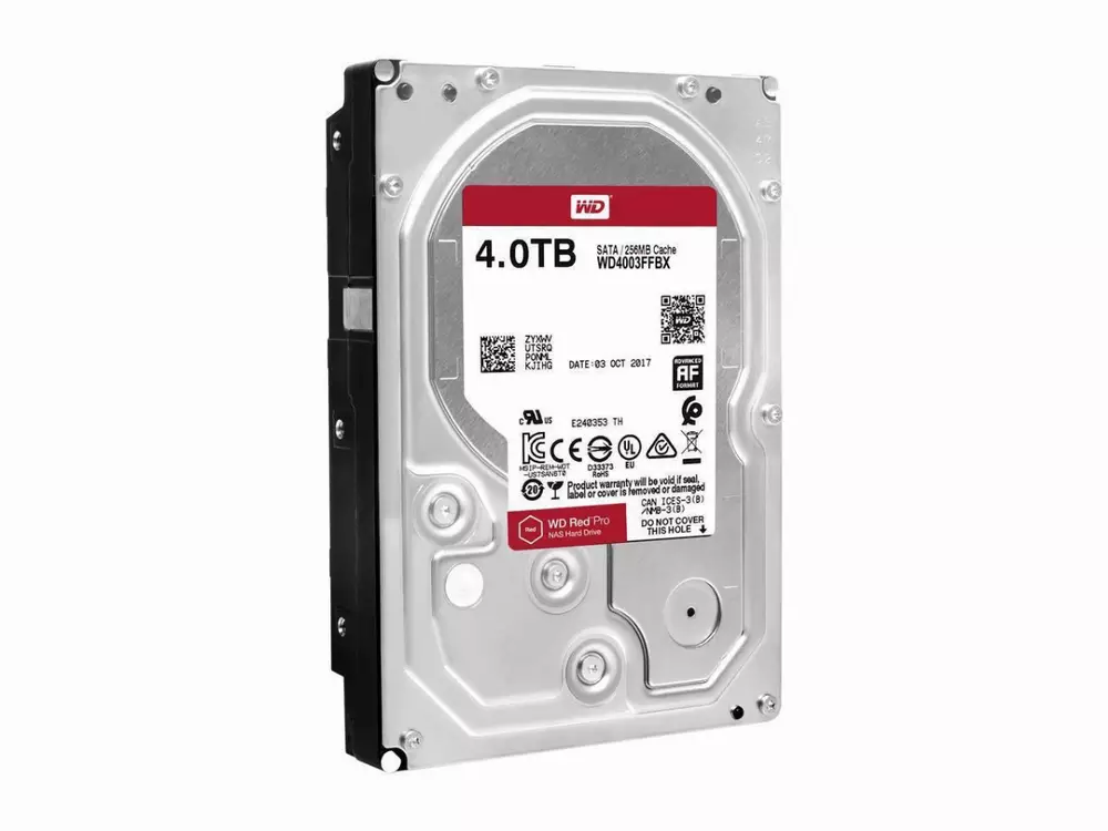 Хард диск Western Digital Red Pro 4TB NAS 3.5" 256MB 7200RPM