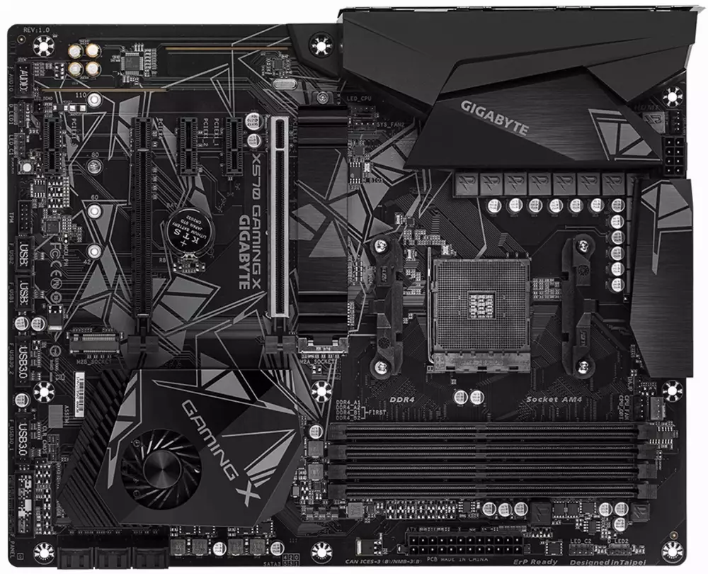 Дънна платка Gigabyte X570 GAMING X