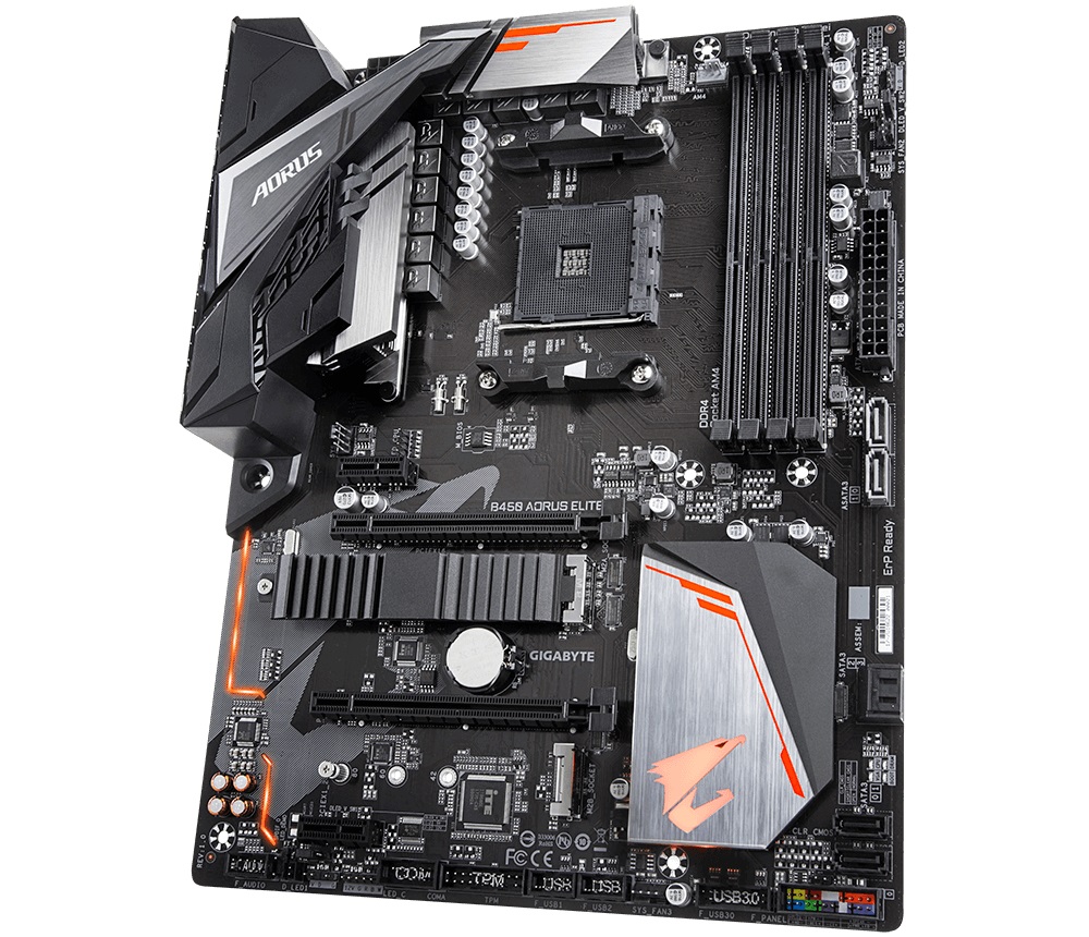 Дънна платка Gigabyte B450 AORUS ELITE V2