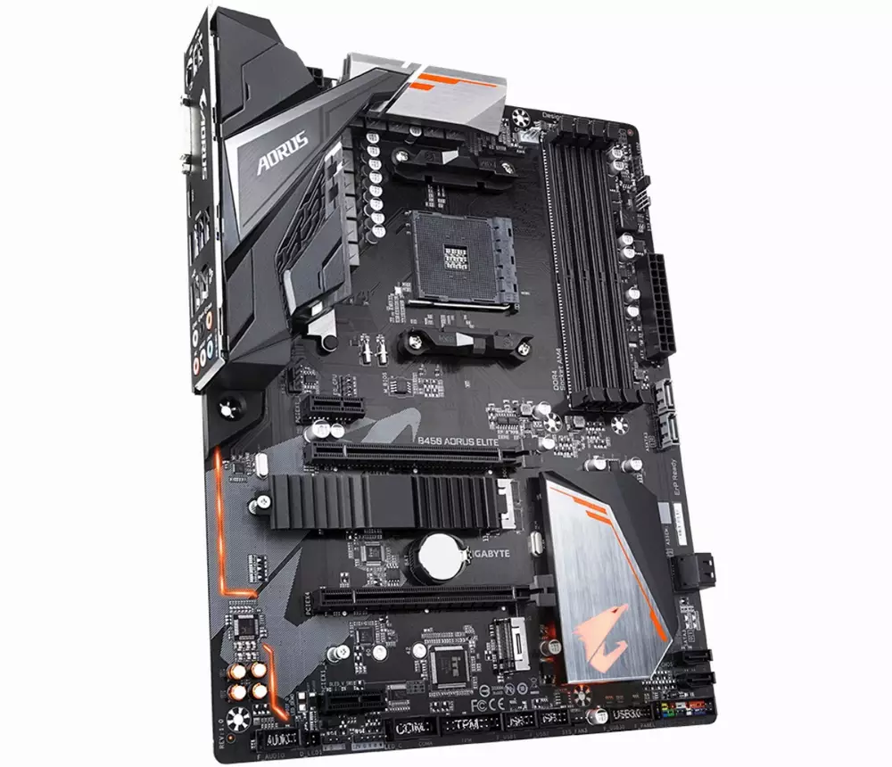 Дънна платка Gigabyte B450 AORUS ELITE V2