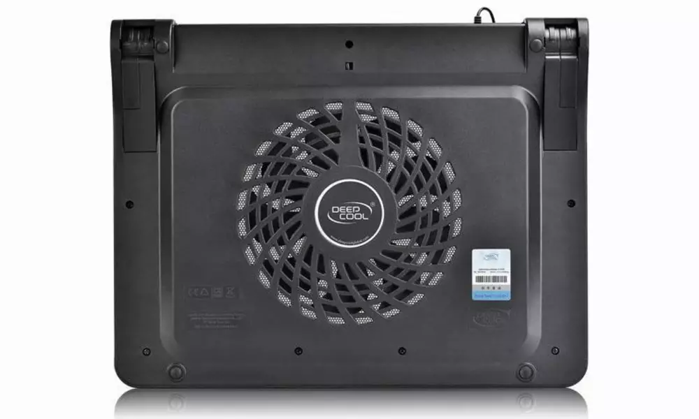 Охладител за лаптоп DeepCool N180 FS, 17", 180 mm, Черен