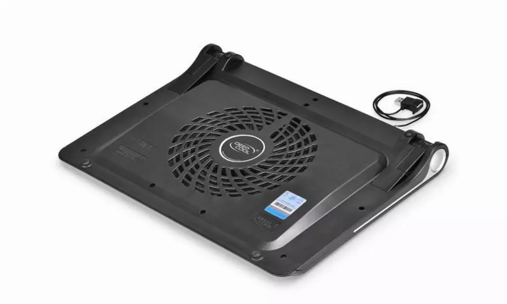 Охладител за лаптоп DeepCool N180 FS, 17", 180 mm, Черен
