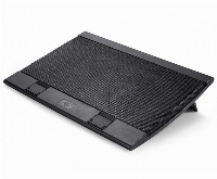 Охладител за лаптоп DeepCool WIND PAL FS, 17", 2x140 mm, 1200 RPM, Черен