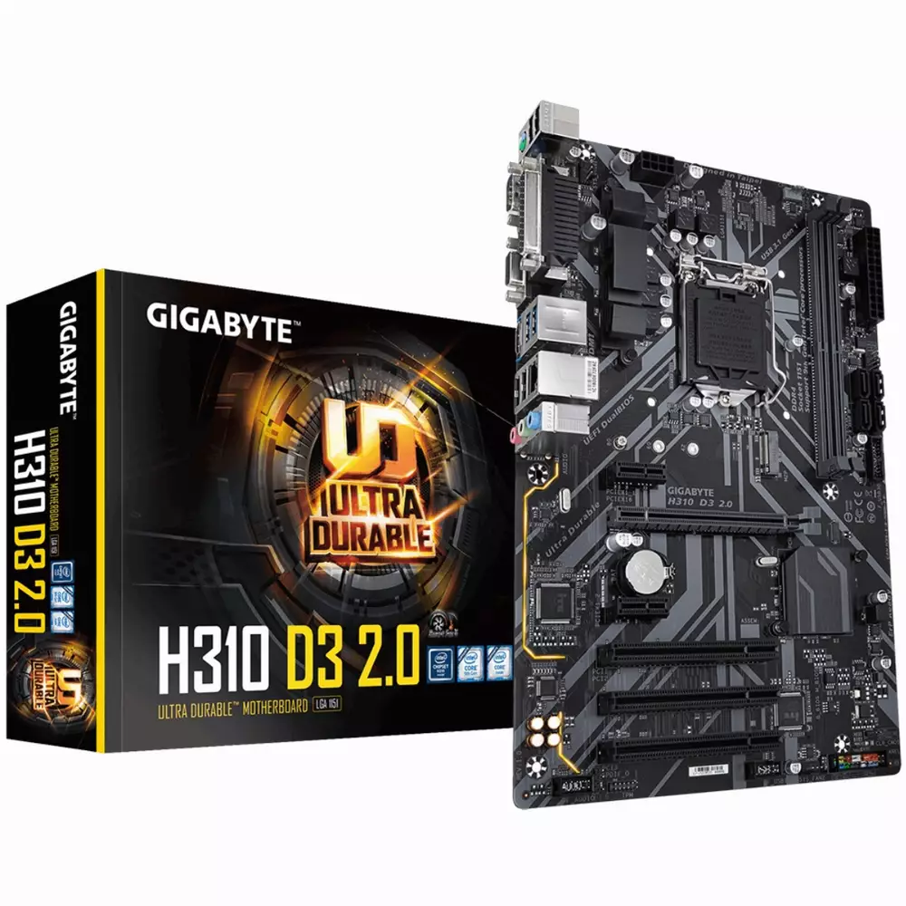 Дънна платка Gigabyte H310 D3 2.0