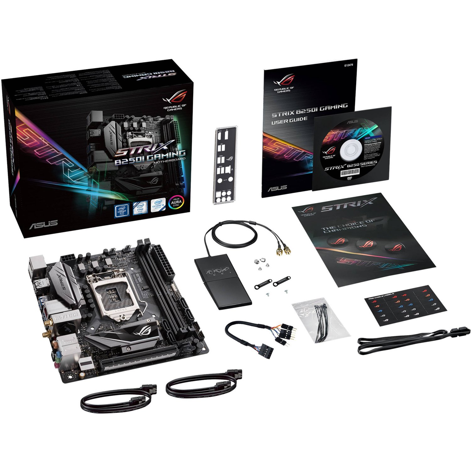 Дънна платка ASUS STRIX B250I GAMING 